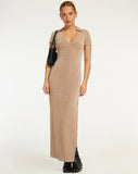 image of Savita Maxi Dress in Mink