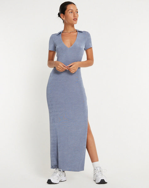 image of Savita Maxi Dress in Slate