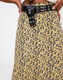 Sayan Skirt in Mini Bloom Yellow