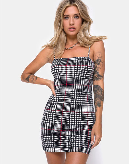 Datista Dress in Heritage Check