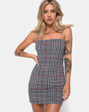 Selah Dress in Big Charles Check