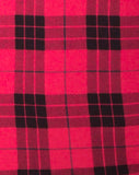 Selah Dress in Winter Plaid Red / Black