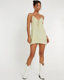 Image of Senora Mini Dress in Botanic Mint Foam