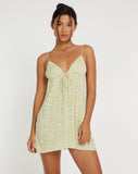 Image of Senora Mini Dress in Botanic Mint Foam