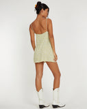 Image of Senora Mini Dress in Botanic Mint Foam