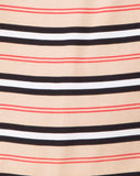 Sagha Dress Slip Dress in Classic Stripe Horizontal