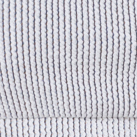 Shani Bikini Top in Crinkle Rib White