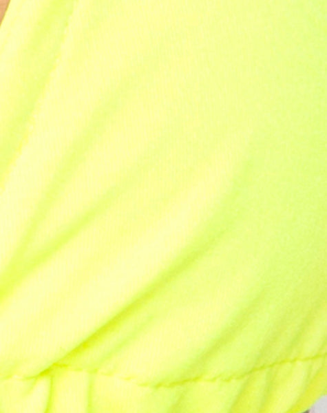 Gwen Bralet in Neon Yellow