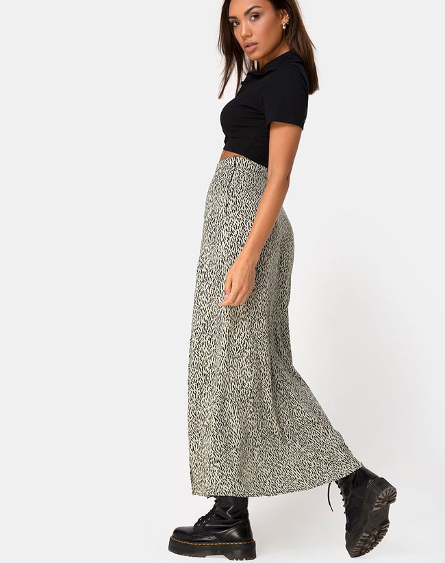 Shayk Maxi Skirt in Mini Jaguar