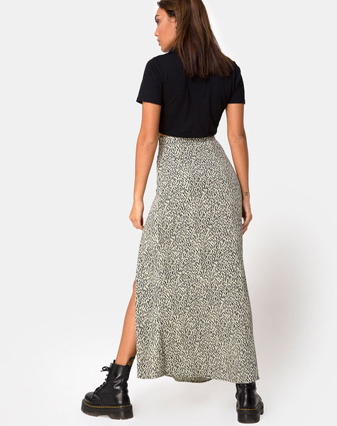 Shayk Maxi Skirt in Mini Jaguar