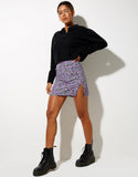 Image of Sheny Mini Skirt in Lilac Blossom