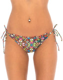 Sherbet Triangle Bikini Bottoms in La Boheme