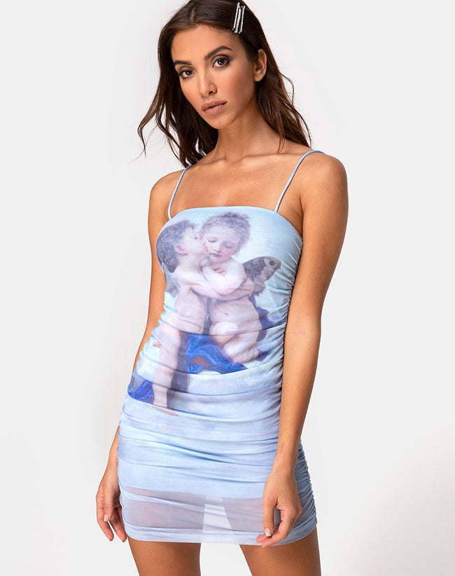 Serasi Dress in Cherub Kiss Blue