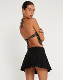 image of Shimala Butterfly Top in Lace Black