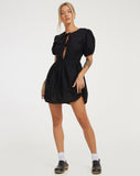 image of Shirley Mini Dress in Black