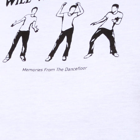 Shrunk Tee in White Will We Dance Again