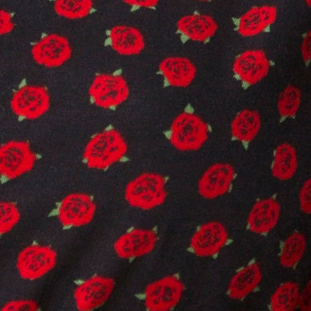 Sibel Top in Dotty Rose Black