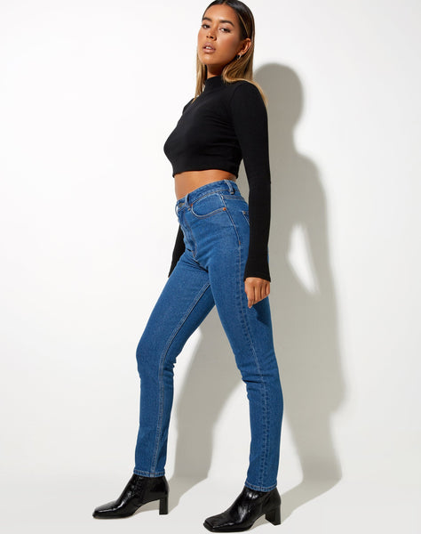 Image of Slim Jeans in Indigo Blue