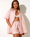 Lala Short in Poplin Pink Lady Take It Easy