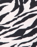 Sol Bodice in 90's Zebra