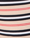 Sol Bodice in Classic Stripe Horizontal