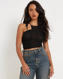 image of Sonja Crop Top in Black