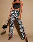 Gesta Trouser in Huge Zebra