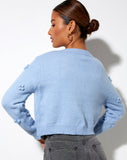 Image of Stevy Cardi in Baby Blue