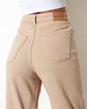 Image of Straight Leg Jeans in Winter Sandwash