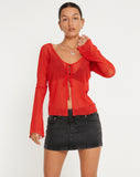 image of Sujata Cardi in Red