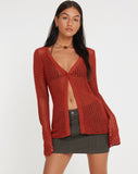 image of Sukati Cardi in Burnt Orange