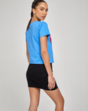 image of Sulo Top in Sweetheart Blue