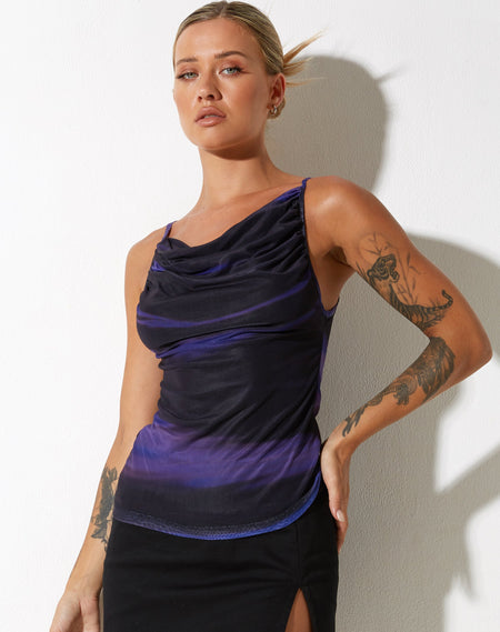 Alannah Bodycon Dress in Cosmic Melt