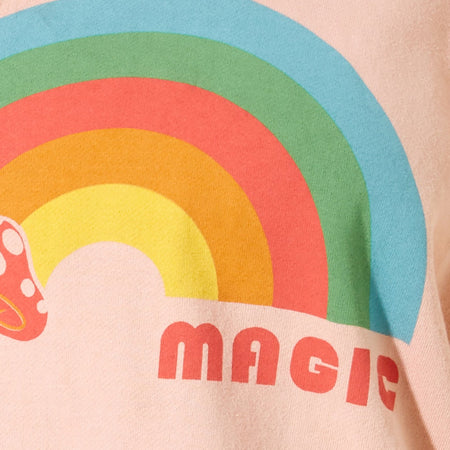 Ted Sweatshirt in Wash Out Peach Mushroom