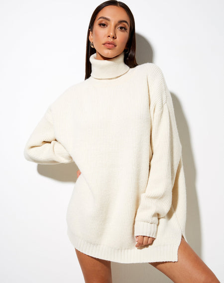 Parsha Jumper in Natural Beige