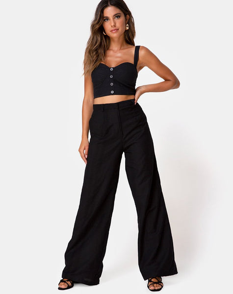 Tanira Trouser in Black