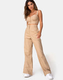 Tanira Trouser in Taupe