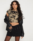 Image of Tinsi Crop Top in Ghost Girl London Fog