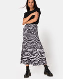 Tinxi Skirt in Animal Drip Grey