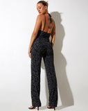 Image of Trubi Jumpsuit in Tribal Flock