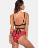 Truman Bikini Top in Chinese Fire Dragon