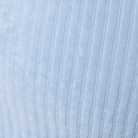 Tube Top in Fluffy Knit Baby Blue