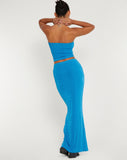 IMAGE OF Tulus Maxi Skirt in Electric Blue