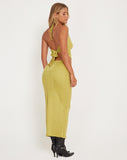 image of Tulus Maxi Skirt in Green Moss