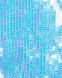 Wei Mini Skirt in Row Sequin Ice Shimmer