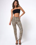 Ultimate Jeans in Rar Leopard Brown