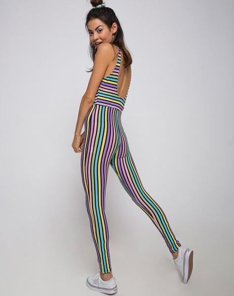 Unitard in New Stripe