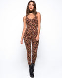 Unitard in Jungle Leopard