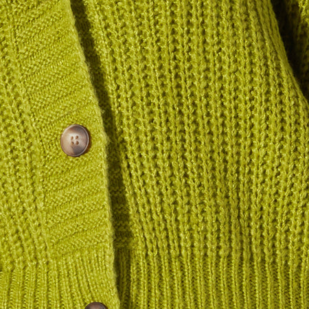 Faya Cardigan in Knit Sour Apple