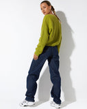 image of Faya Cardigan in Knit Sour Apple